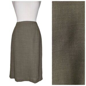 MaxMara Wool Blend  Pencil Skirt Size 12/Approx 30" waist